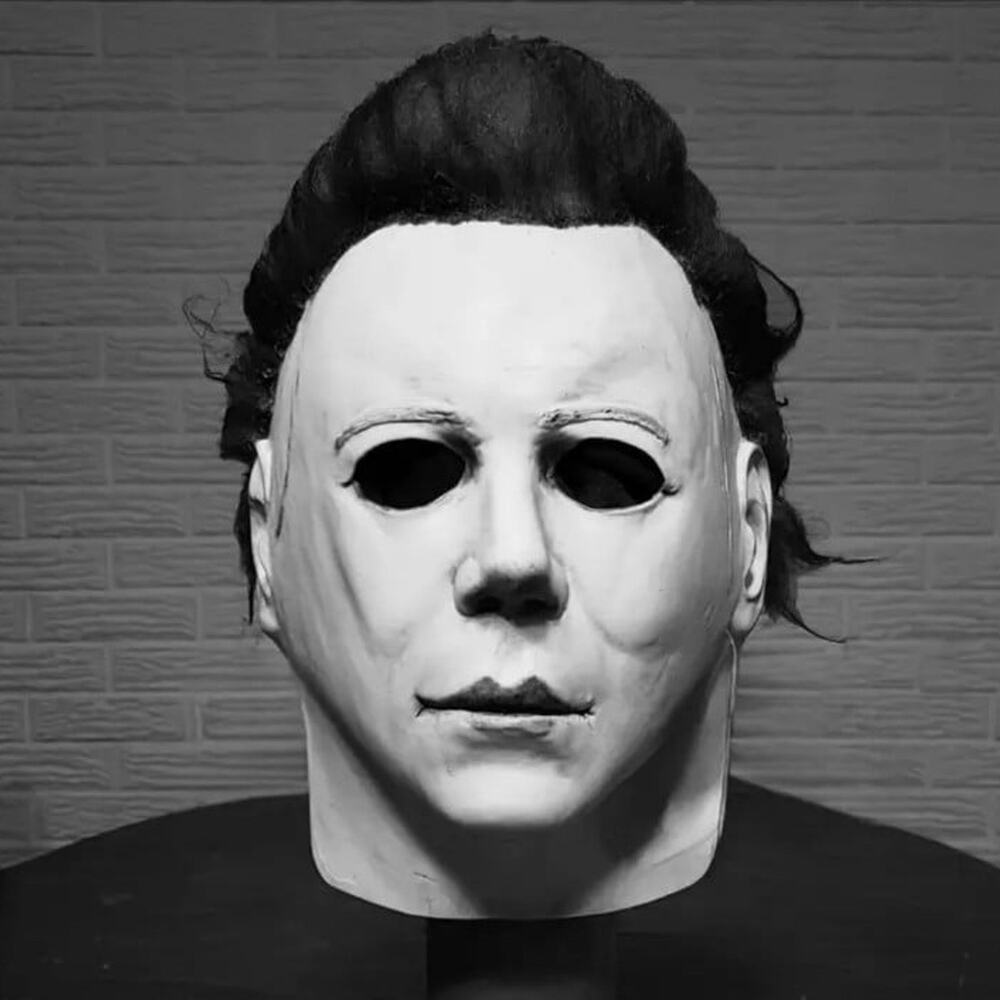 Michael Myers Mask 1978 Halloween Movie Adult Rubber Zombie Cosplay Spooky NEW!!
